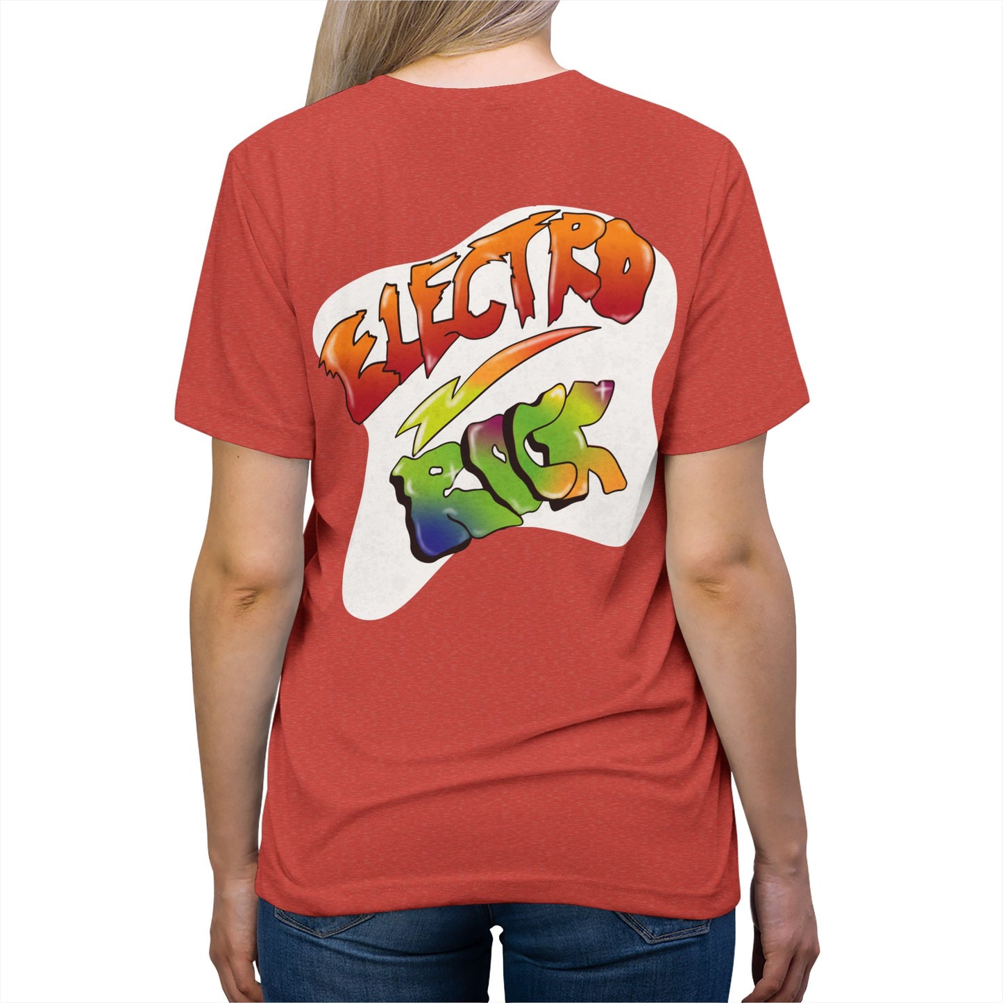 Electro Rock T-Shirt, Breakin 1984, 80s Nostalgia, Retro Memorabilia-Red