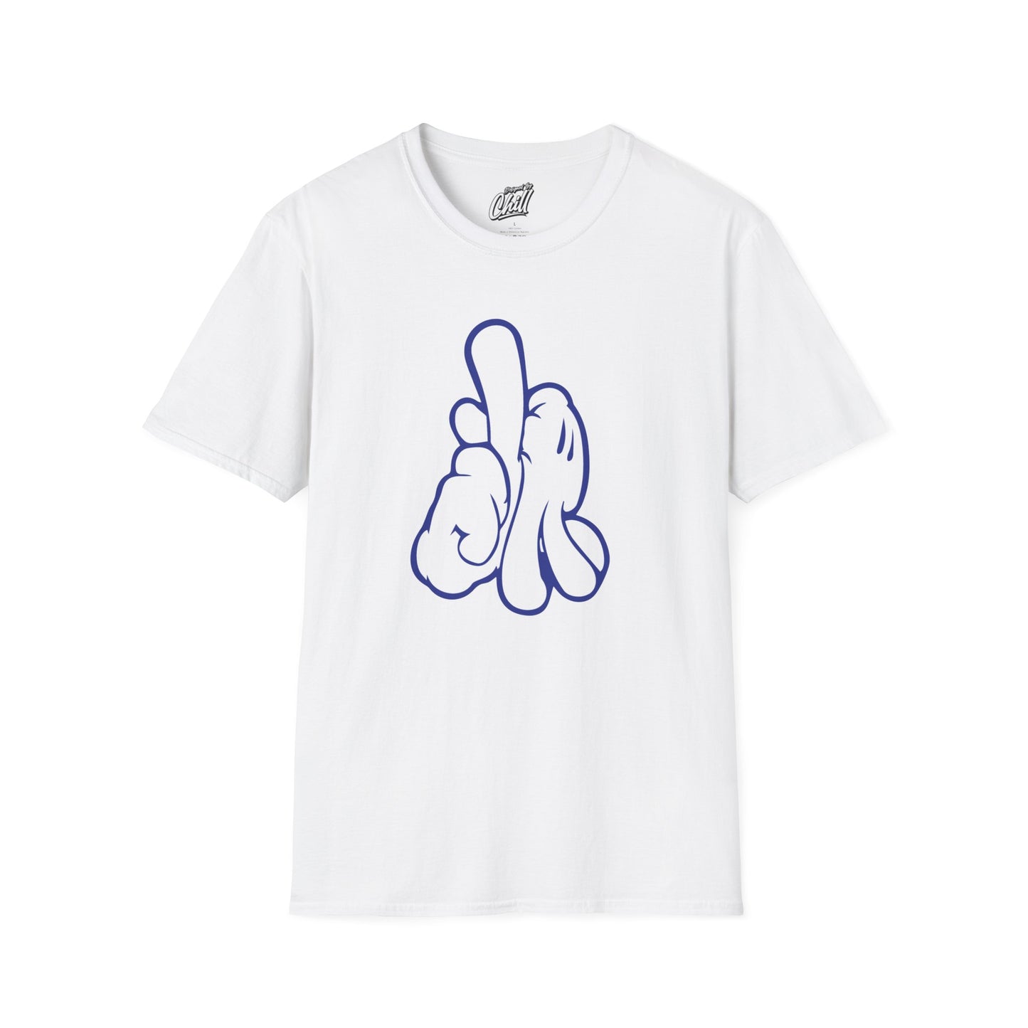 LA Dodgers Mickey Hands Baseball Fan Shirt Alt