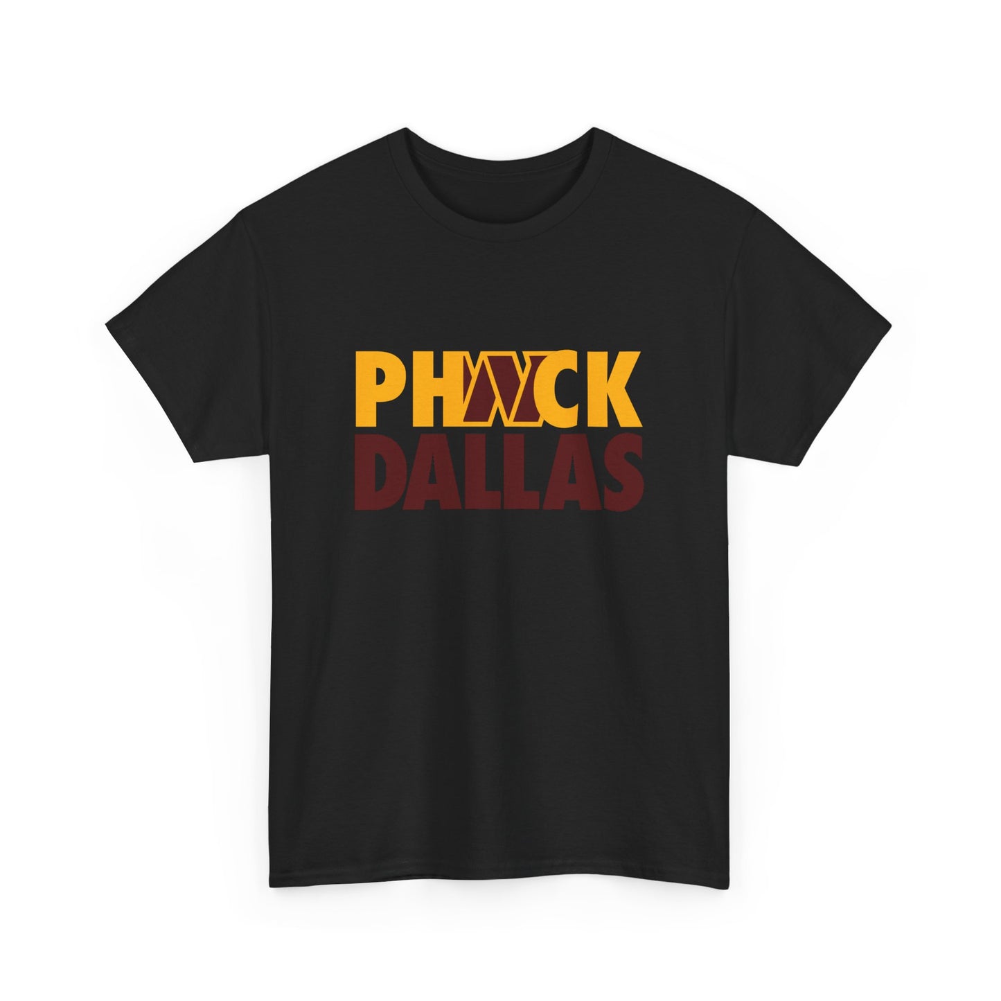 Phuck Dallas - Washington Fan Football T-Shirt