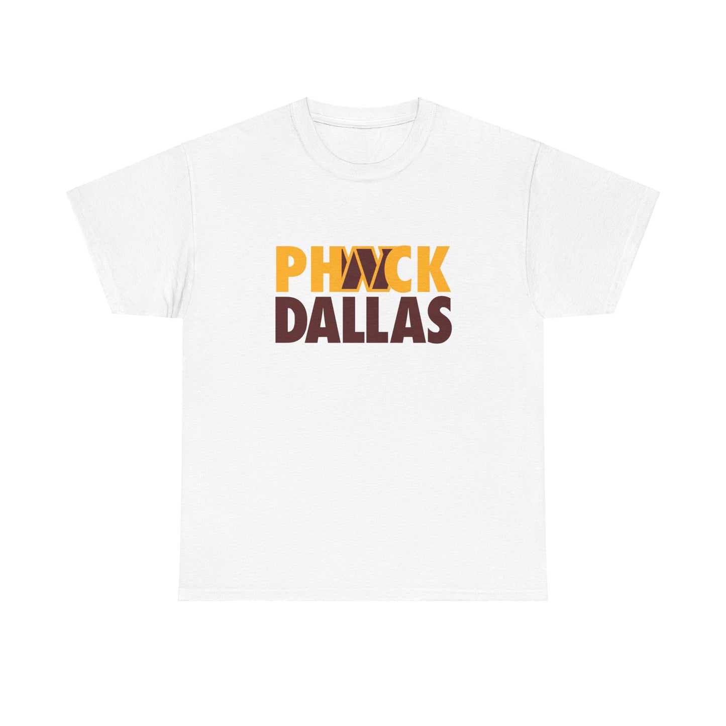 Phuck Dallas - Washington Fan Football T-Shirt