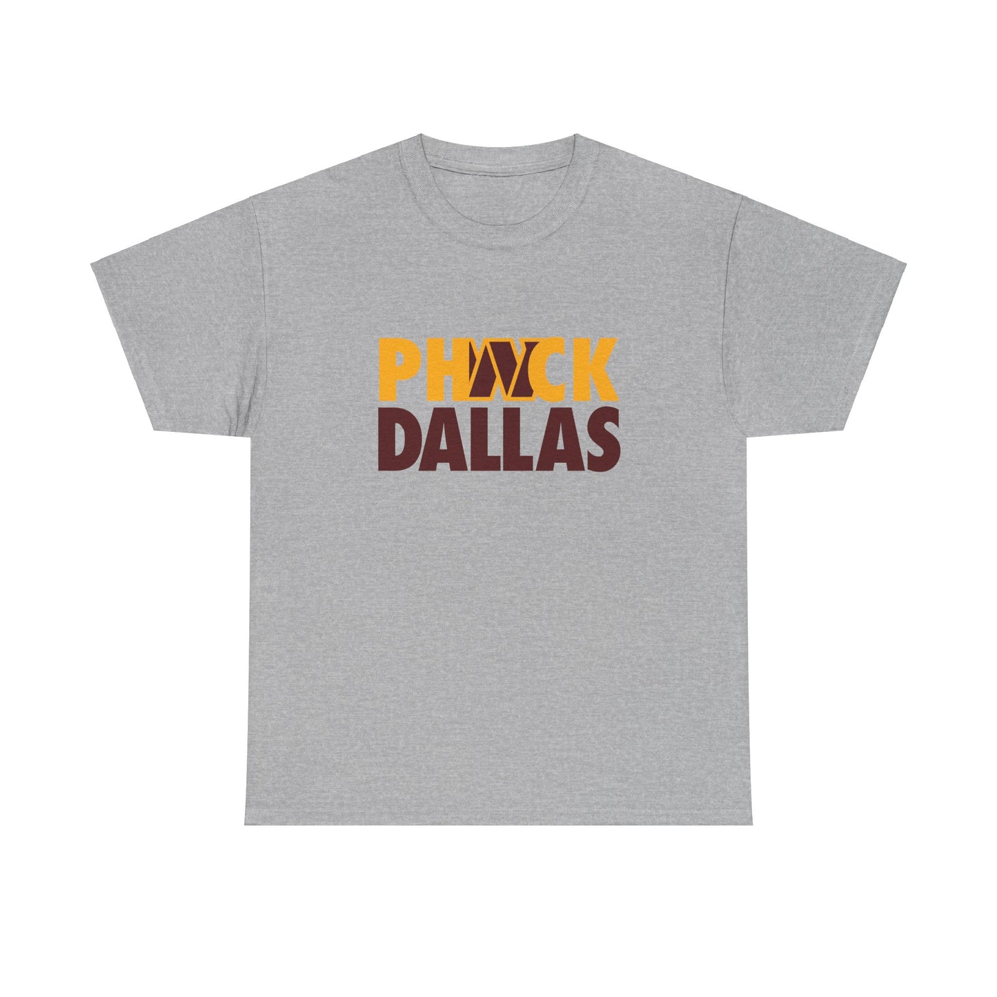 Phuck Dallas - Washington Fan Football T-Shirt