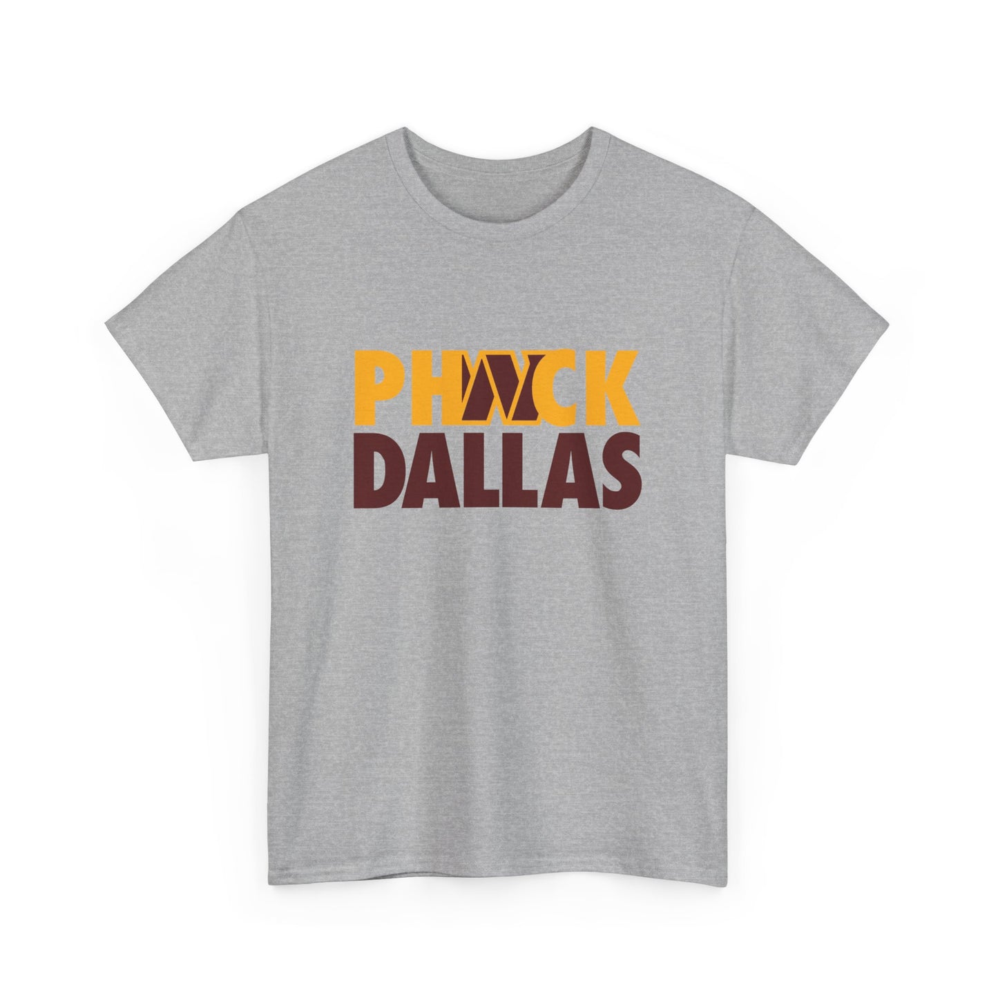 Phuck Dallas - Washington Fan Football T-Shirt