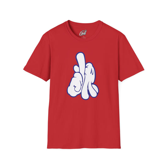 LA Dodgers Mickey Hands Baseball Fan Shirt Alt