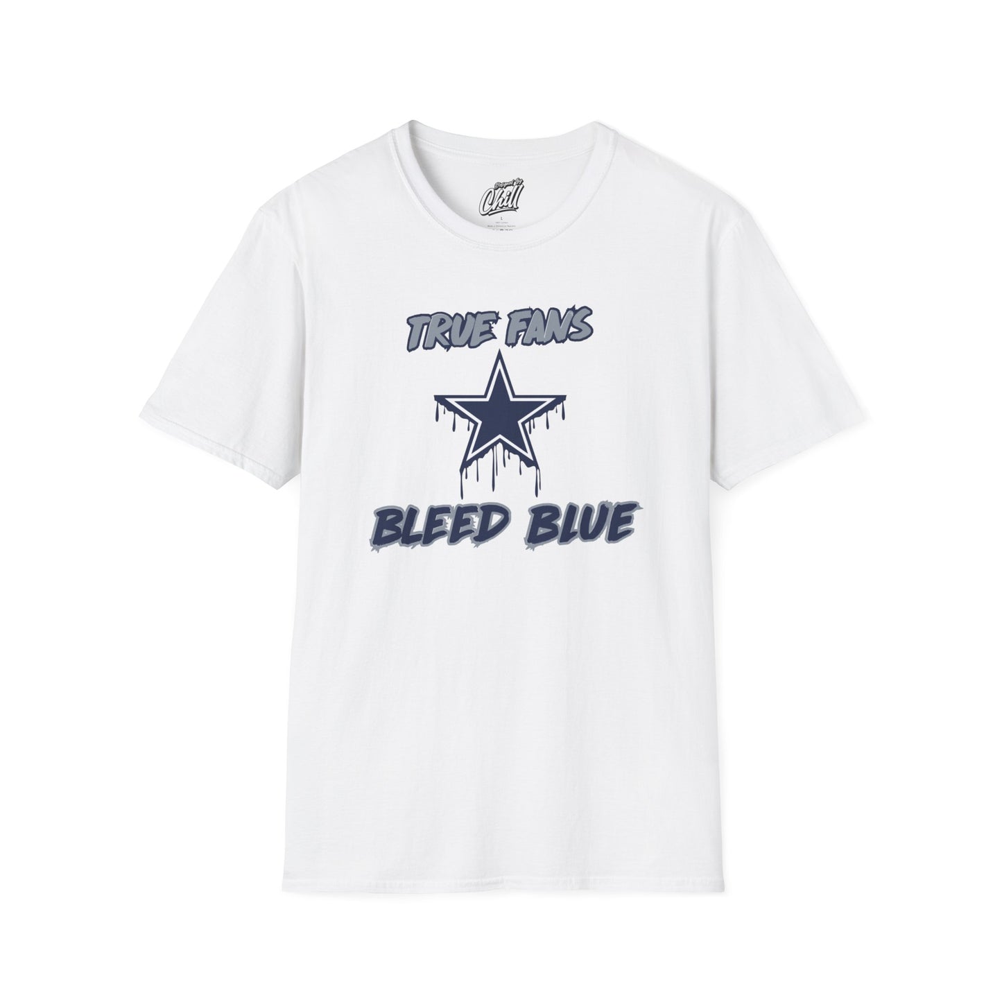 True Fans Bleed Blue (Football Shirt)