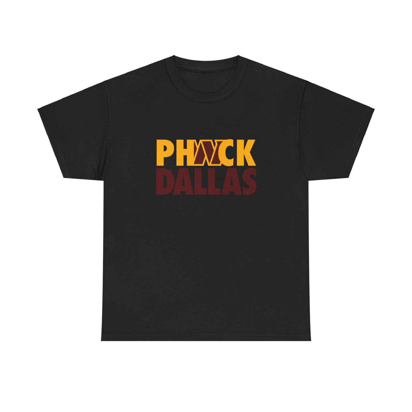 Phuck Dallas - Washington Fan Football T-Shirt