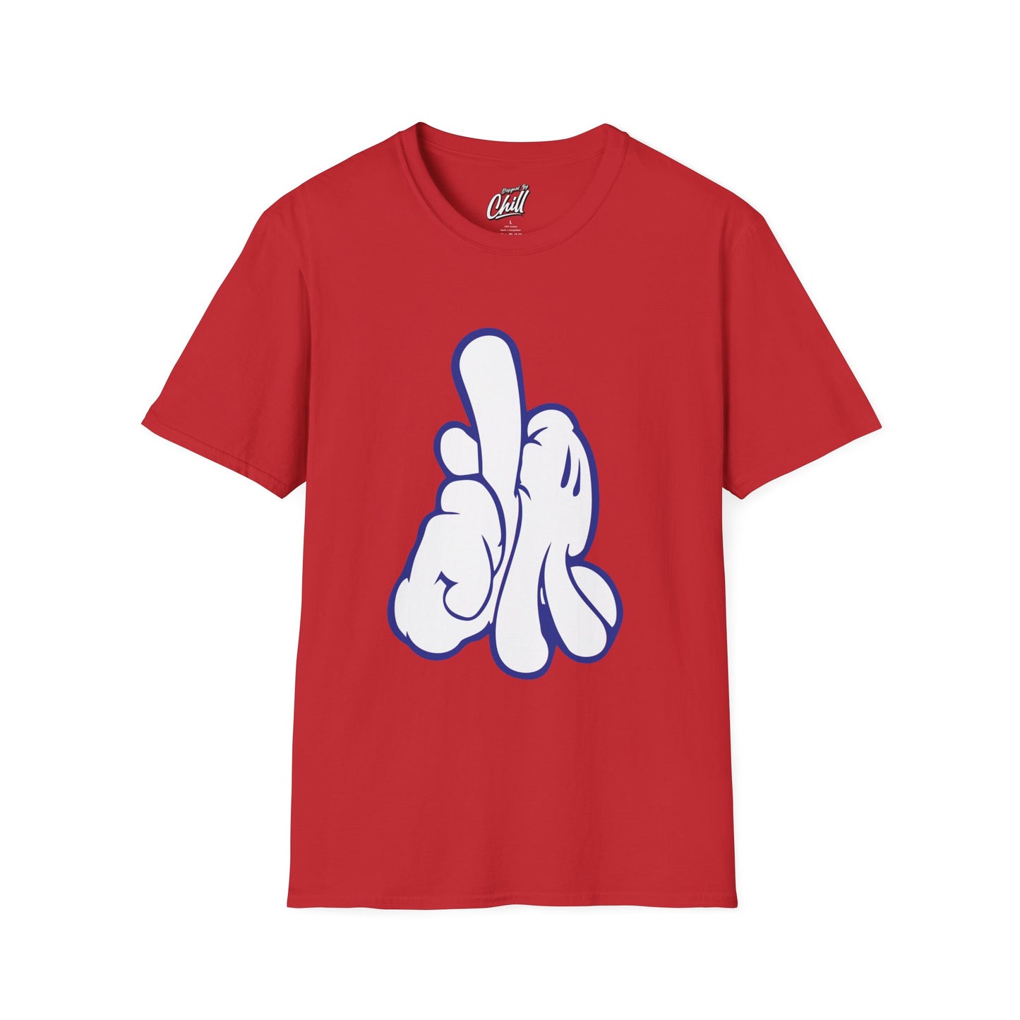 LA Dodgers Mickey Hands Baseball Fan Shirt Alt