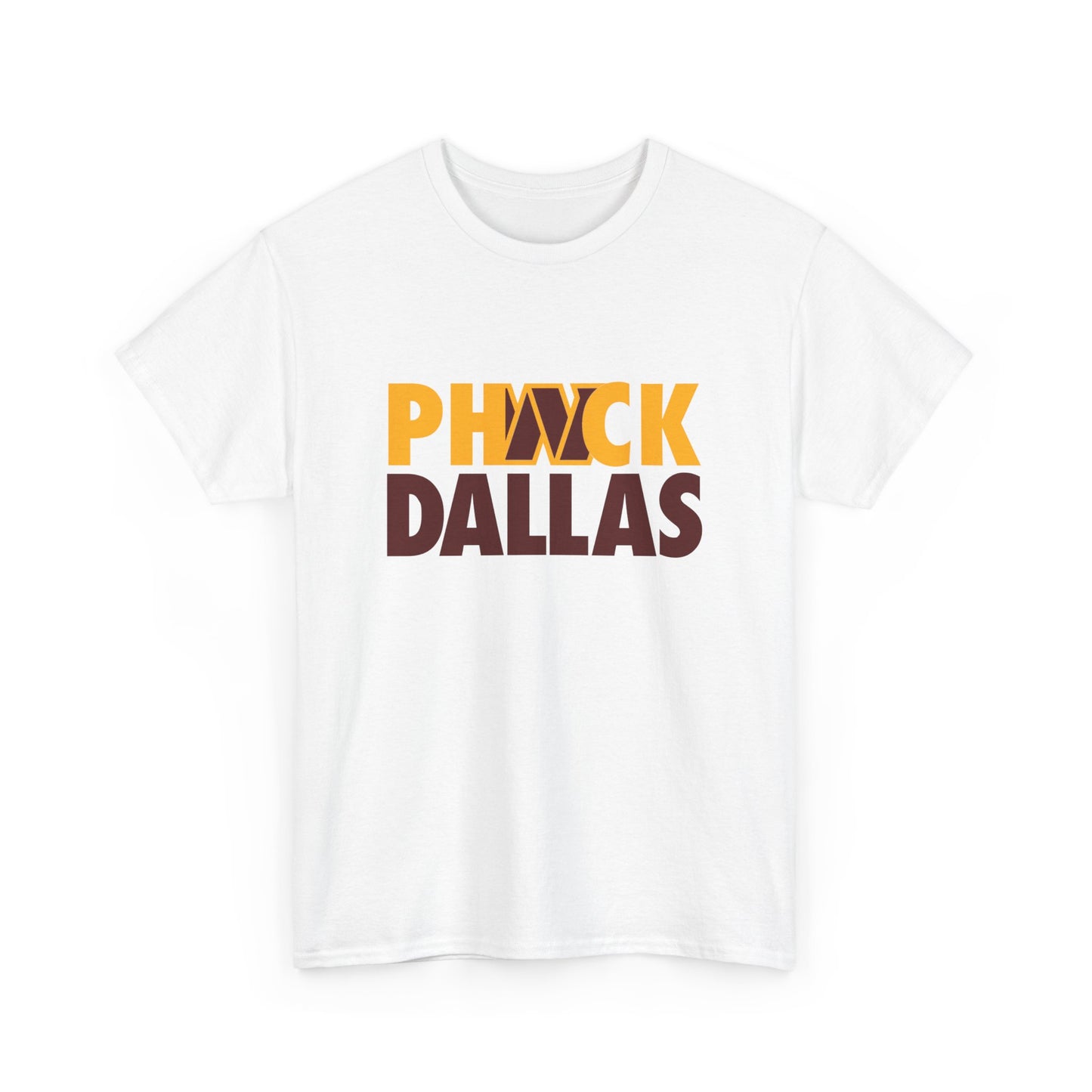 Phuck Dallas - Washington Fan Football T-Shirt